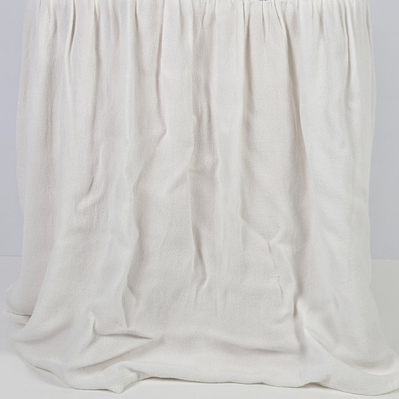 Torrid Ivory Boho Embroidered Peasant Tunic Top Women's Size 0 (Fits L/XL) - Picture 7 of 12